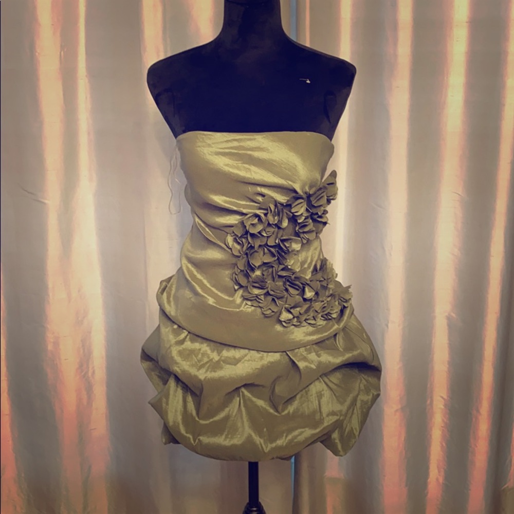 Olive Green Dress